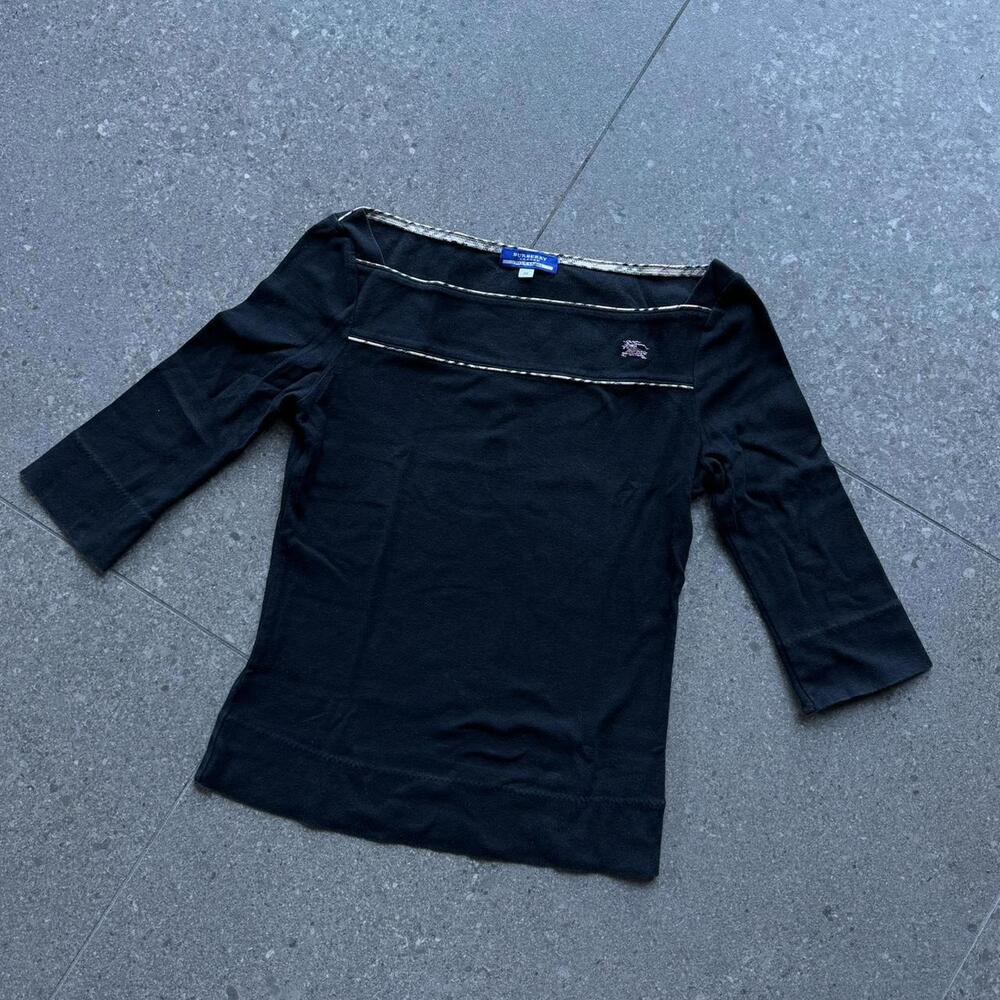 Burberry Blue Label Black Top